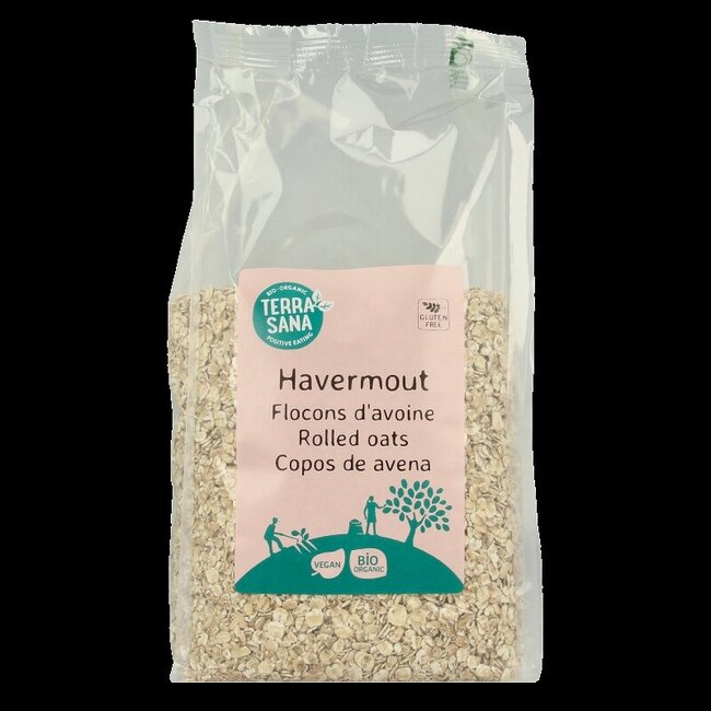 Havermout glutenvrij bio 450 Gram