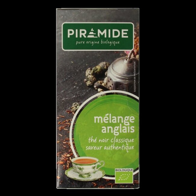 Piramide Thé English Blend bio 20 sachets