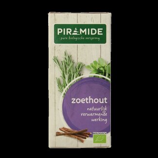 Piramide Piramide Zoethout thee eko bio 20 Zakjes