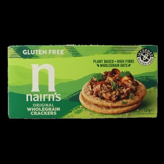 Nairns Nairns Volkoren havercrackers 137 Gram