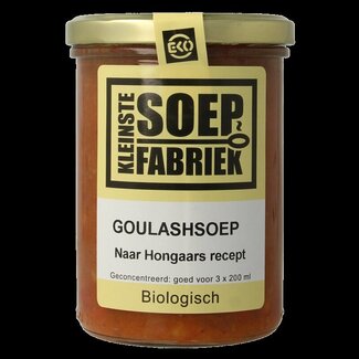 Kleinstesoepfabriek Kleinstesoepfabriek Goulash soep bio 400 Milliliter