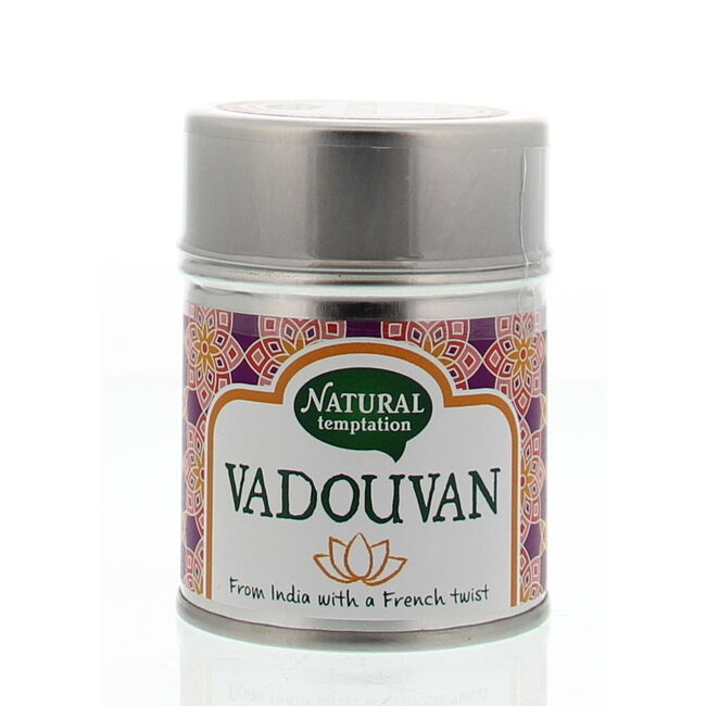 Vaduovan blikje natural spices bio 50 Gram
