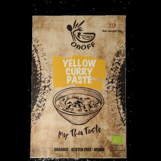Onoff Onoff Thaise gele currypasta bio 50 Gram