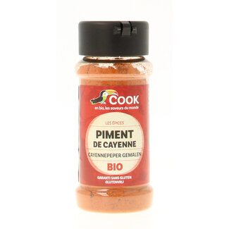 Cook Cook Cayennepeper gemalen bio 40 Gram