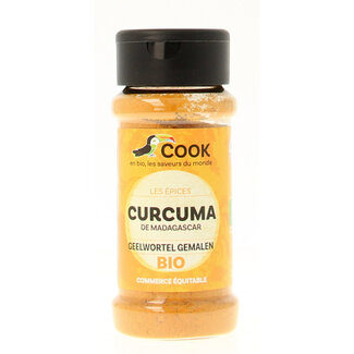 Cook Cook Geelwortel gemalen bio 35 Gram