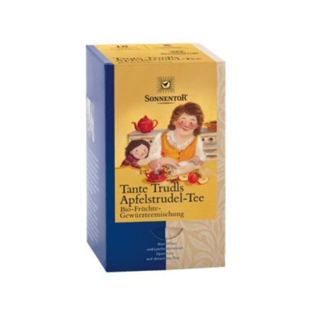 Sonnentor Tante Trudis apfelstrudel thee bio 18 Zakjes