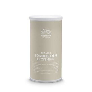 Mattisson Mattisson Zonnebloem lecithine poeder bio 180 Gram