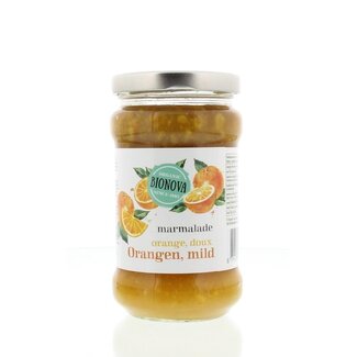Bionova Bionova Sinaasappelmarmelade mild bio 340 Gram