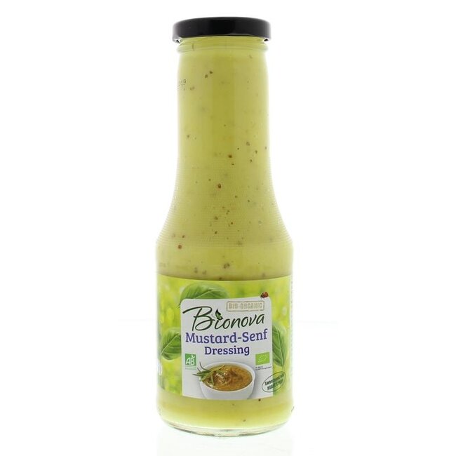 Bionova Mosterd salade dressing bio 290 Milliliter