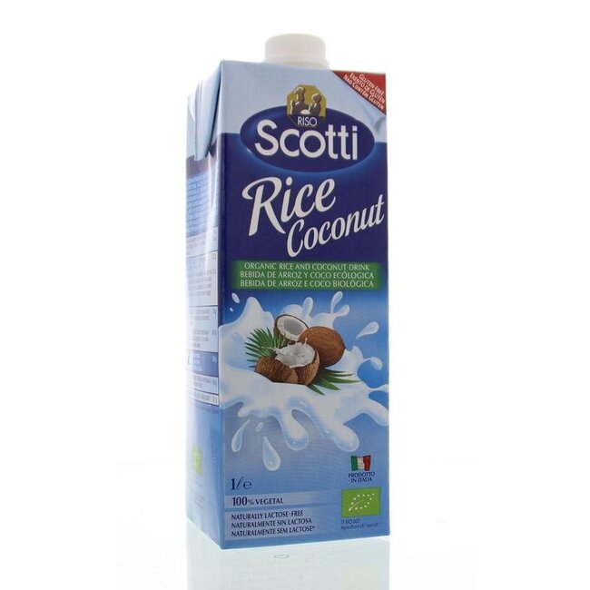 Riso Scotti Rice drink coconut bio 1 Liter