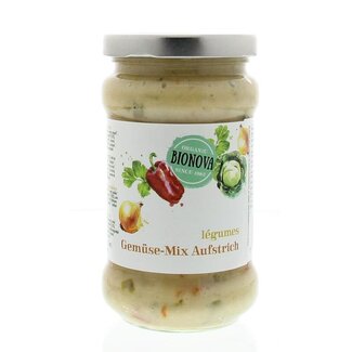 Bionova Bionova Sandwichspread groente bio 280 Gram