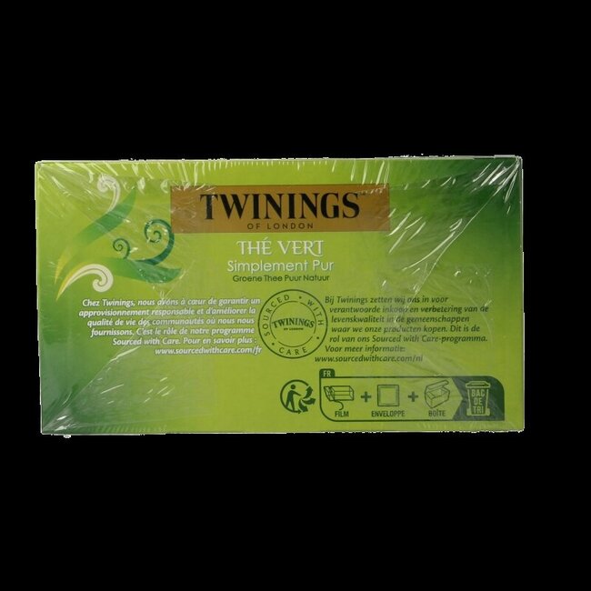 Twinings Pure green tea 50 Zakjes