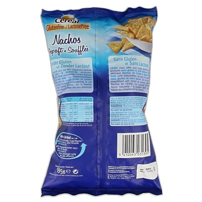 Cereal Nachos soufflés sans gluten 85 g