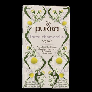 Pukka Pukka Three chamomile bio  20 Zakjes