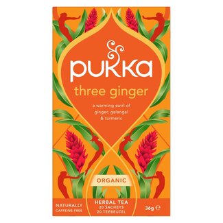 Pukka Three ginger bio 20 Zakjes