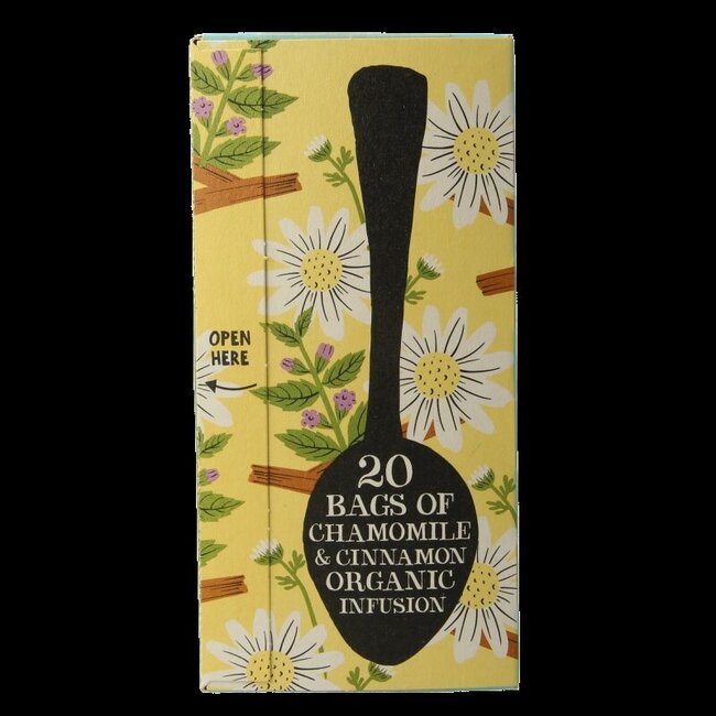 Clipper Infusion biologique camomille et cannelle 20 sachets