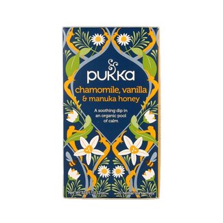 Pukka Pukka Chamomile vanille/manuka honing bio 20 Zakjes