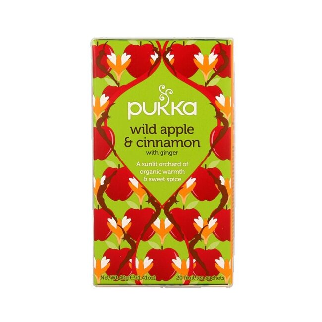 Wild apple & cinnamon bio 20 Zakjes