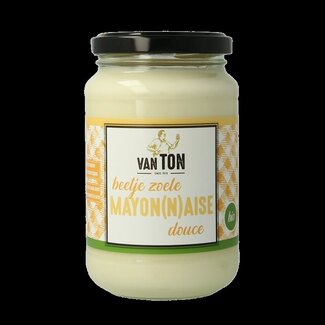 Van Ton Van Ton Mayonaise beetje zoet bio 310 Gram