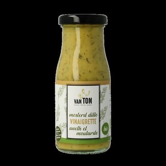 Van Ton Van Ton Mosterd dille dressing bio 150 Milliliter