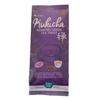 TerraSana TerraSana Kukicha groene thee twijgen bio 75 Gram