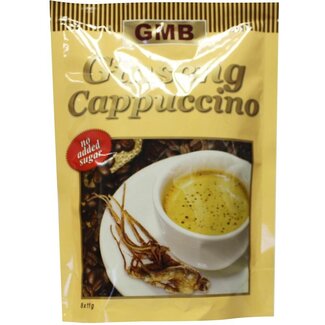 GMB GMB Cappuccino au Ginseng sans Sucre Ajouté 8 Sachets