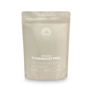 Mattisson Mattisson Tijgernoot chufa meel bio 350 Gram