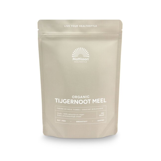 Mattisson Tijgernoot chufa meel bio 350 Gram