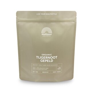 Mattisson Mattisson Tijgernoot chufa gepeld bio 450 Gram