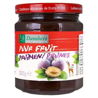 Damhert Damhert Puur fruit confituur pruimen 315 Gram