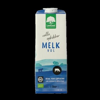 Landgoed Landgoed Volle melk bio 1 Liter