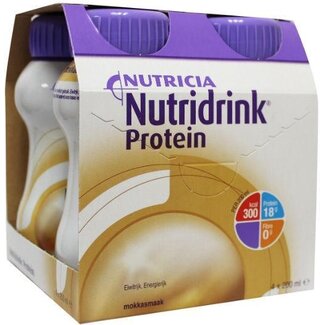 Nutridrink Nutridrink Proteine mokka 200ml  4 Stuks