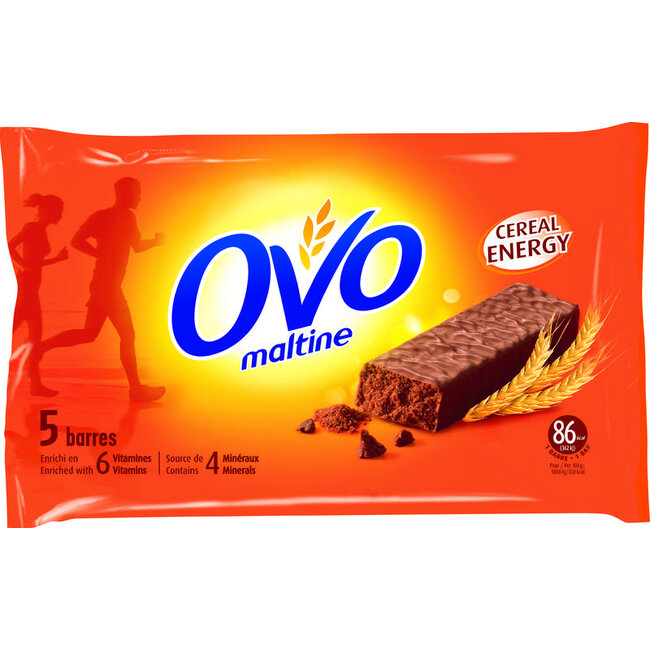 Ovomaltine Cereal energybar 20 gram 5 Stuks