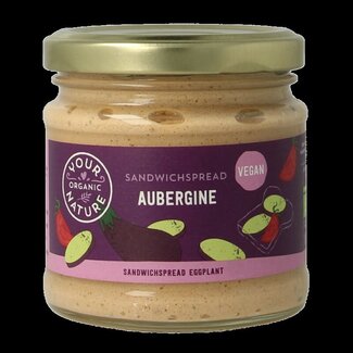 Your Organic Nature Your Organic Nature Sandwichspread aubergine bio 180 Gram