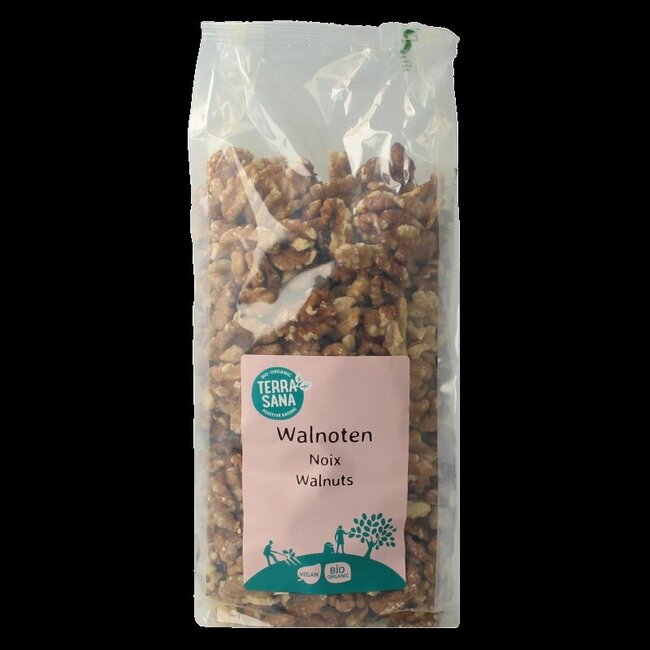 TerraSana Super walnoten gepeld bio 600 Gram