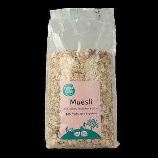 TerraSana TerraSana Muesli noten & zuidvruchten bio 1 Kilogram