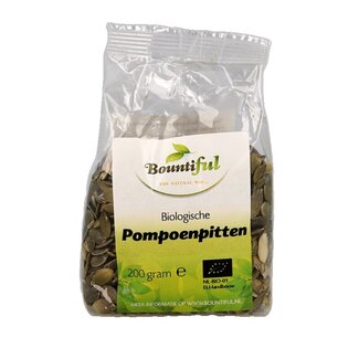 Bountiful Bountiful Graines de courge bio 200 g