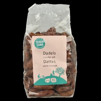 TerraSana RAW dadels zonder pitten bio 750 Gram