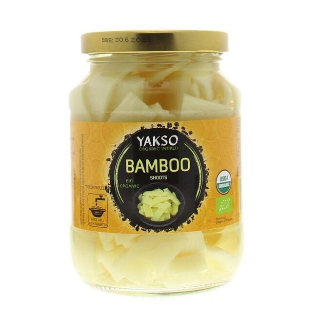 Yakso Bamboescheuten bio 340 Gram