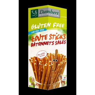 Damhert Damhert Zoute sticks glutenvrij 95 Gram