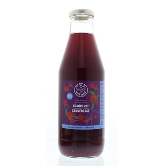 Your Organic Nature Your Organic Nature Vruchtensap cranberry ongezoet bio 750 Milliliter