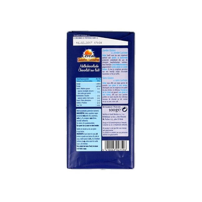 Cereal Chocolat au lait sans gluten 100 g