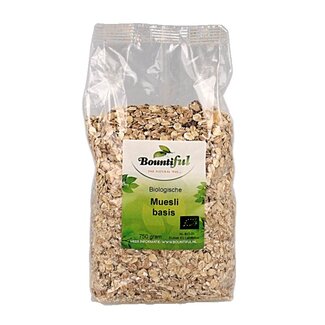 Bountiful Muesli de base bio Bountiful 750 g