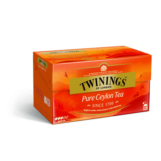 Twinings Pure ceylon tea 25 Zakjes