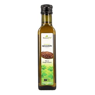 Bountiful Bountiful Lijnzaadolie bio 250 Milliliter