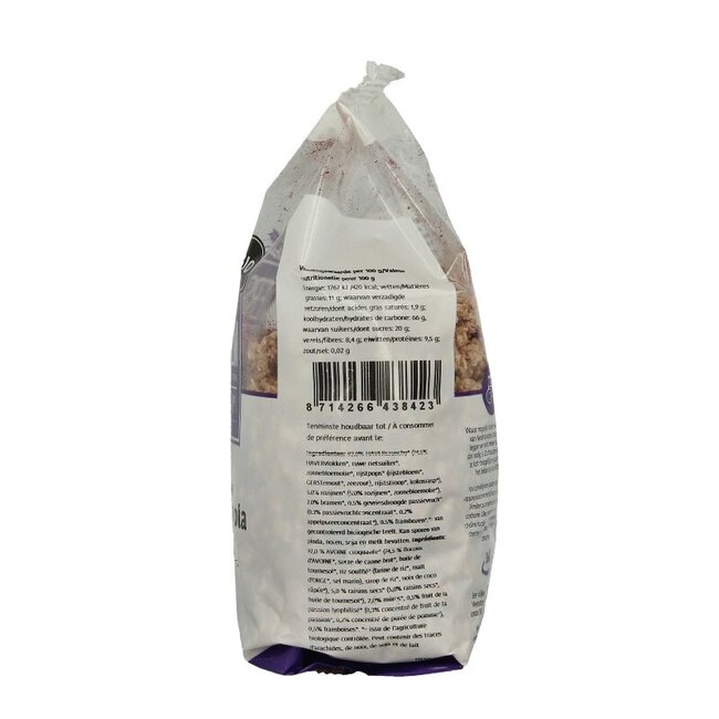 De Halm Crunchy d'avoine aux fruits bio 450 g