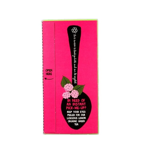 Clipper Framboos mint green tea bio 20 Zakjes