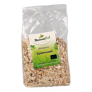 Bountiful Bountiful Spelt muesli bio 500 Gram