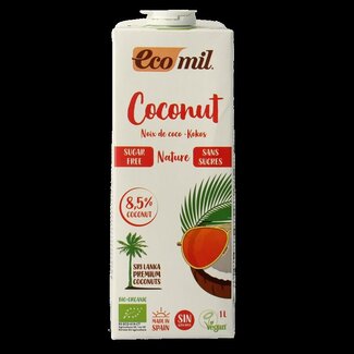 Ecomil Ecomil Kokosmelk naturel bio 1 Liter
