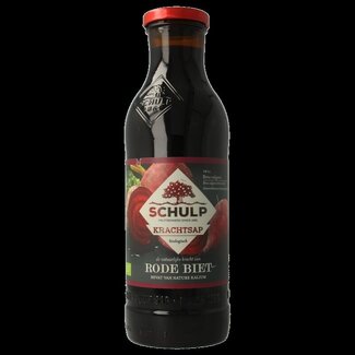 Schulp Krachtsap rode bietensap puur bio 750 Milliliter